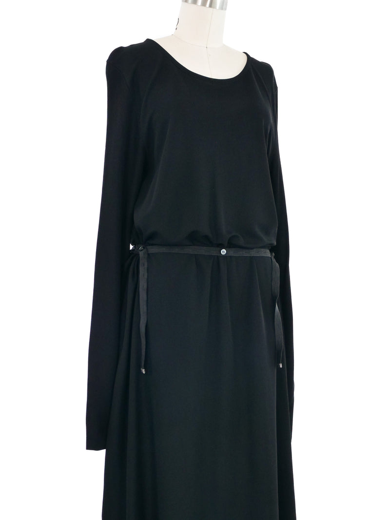 2015 Maison Margiela Black Long Sleeve Dress Dress arcadeshops.com