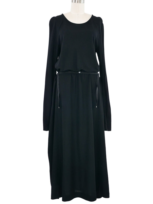 2015 Maison Margiela Black Long Sleeve Dress Dress arcadeshops.com