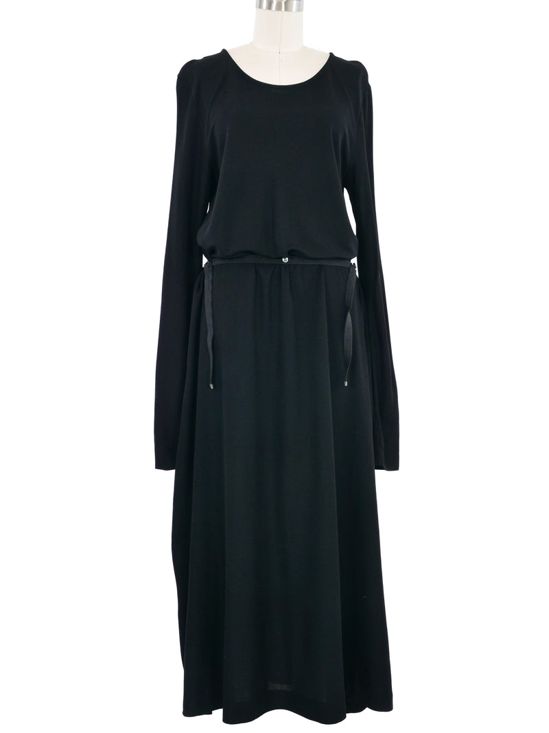 2015 Maison Margiela Black Long Sleeve Dress Dress arcadeshops.com