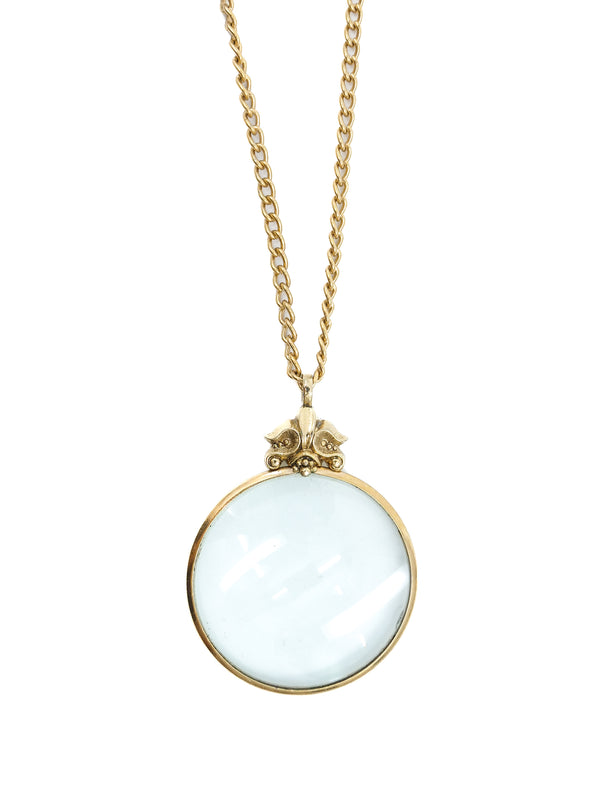 Magnifier Pendant Necklace Accessory arcadeshops.com