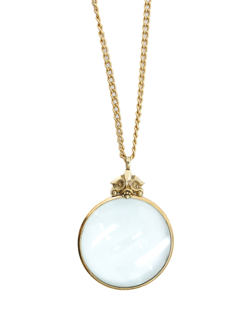 Magnifier Pendant Necklace Accessory arcadeshops.com