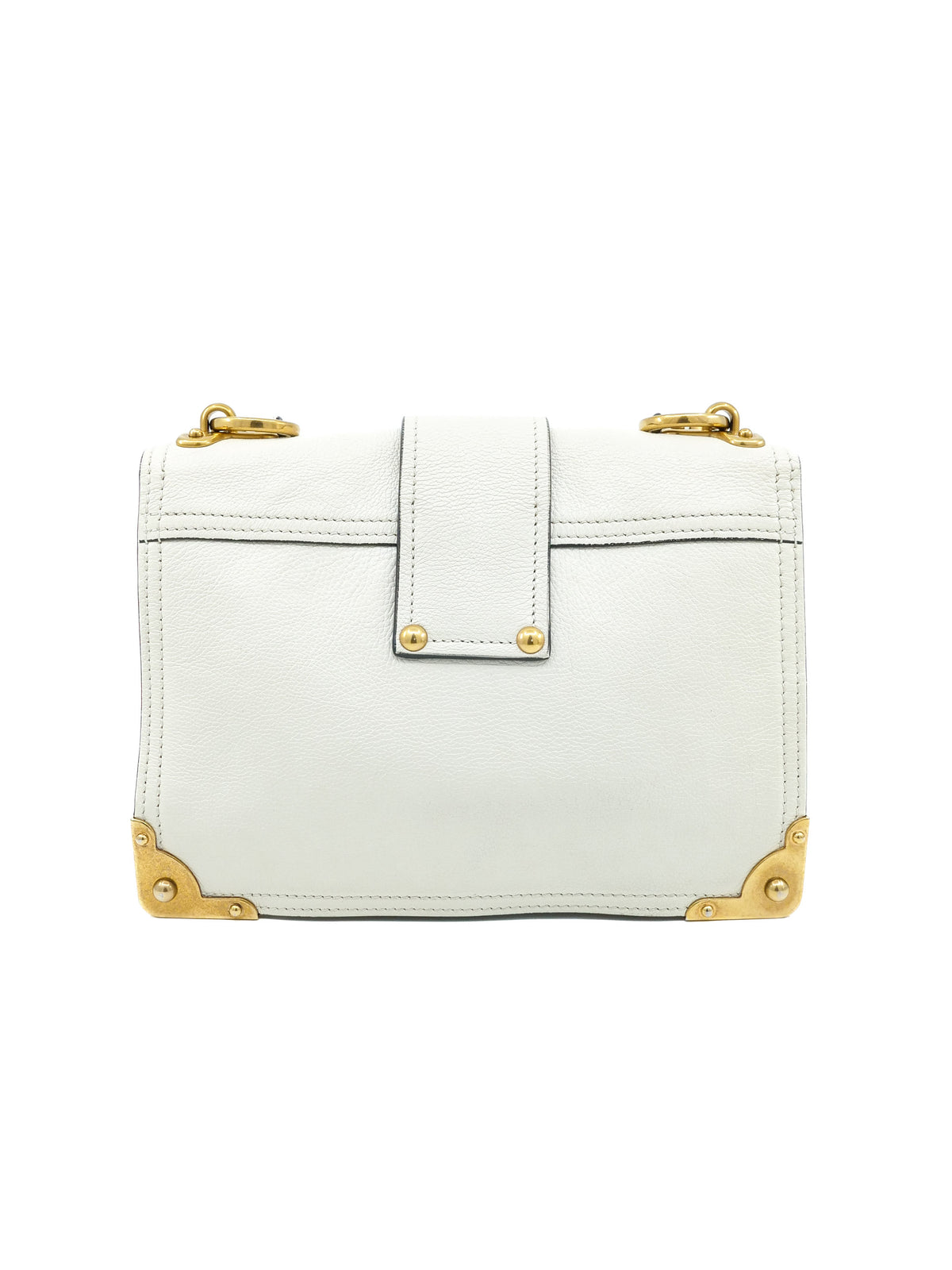Prada Ivory Leather Accessory Case Ivory Prada Cleo Patent Leather Bag | PRADA main image 3
