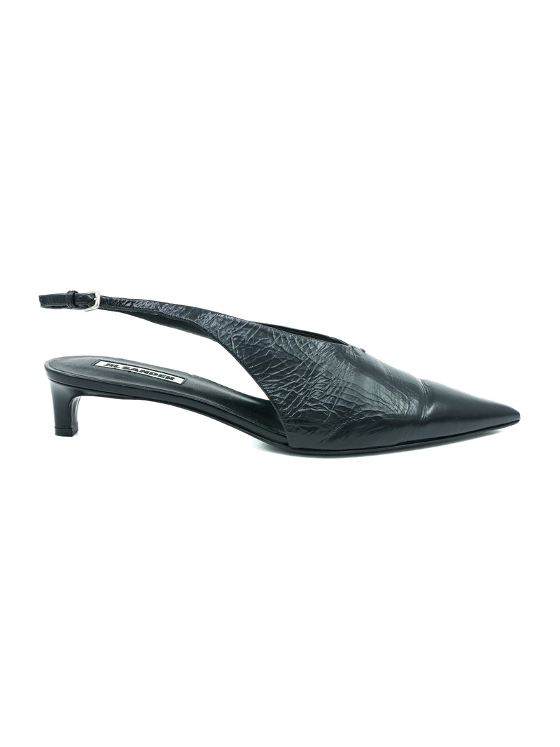 Jil Sander Slingback Pumps, 10.5 Accessory arcadeshops.com