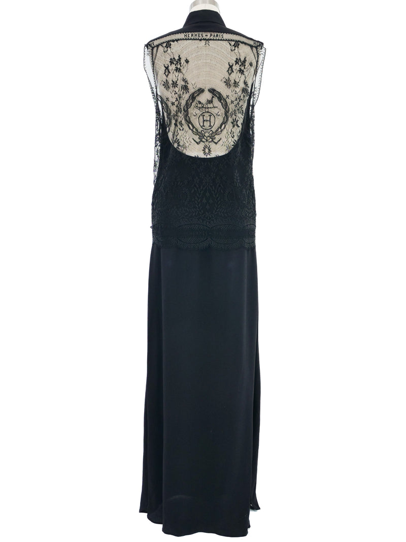 Hermes Chantilly Lace Wrap Dress Dress arcadeshops.com