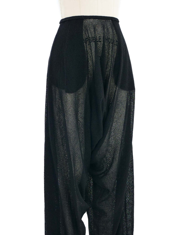 The Row Mesh Knit Harem Pants Bottom arcadeshops.com
