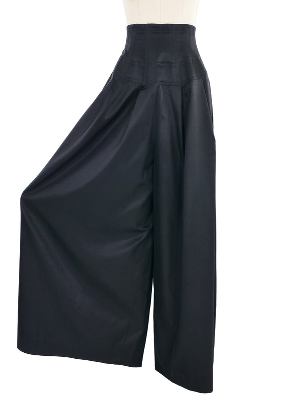 The Row Trude Boned Cumberbund Trousers Bottom arcadeshops.com