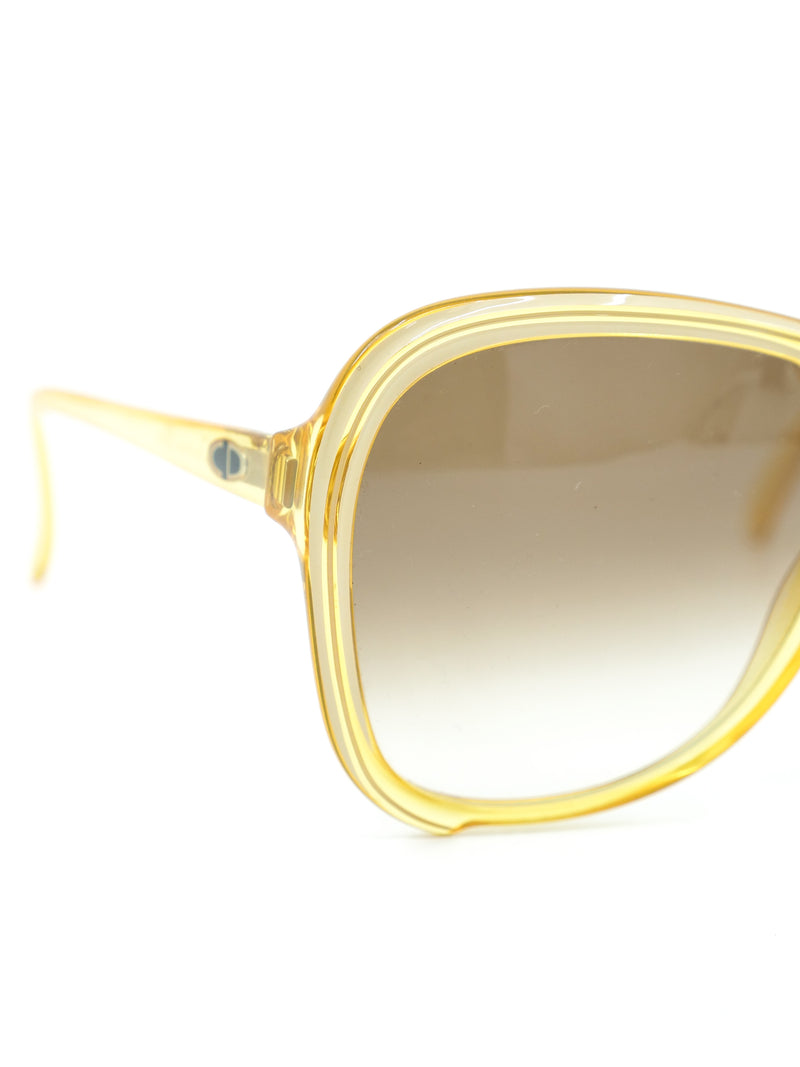 Christian Dior Amber Aviator Sunglasses Accessory arcadeshops.com