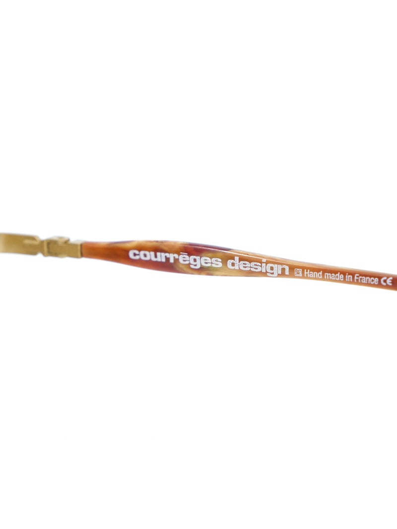 Courreges Model Five Skinny Sunglasses Accessory arcadeshops.com