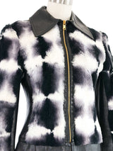 Dolce & Gabbana Rabbit Fur and Leather Jacket Jacket arcadeshops.com