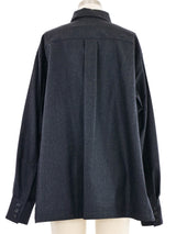 Celine High Low Angular Wool Top Top arcadeshops.com