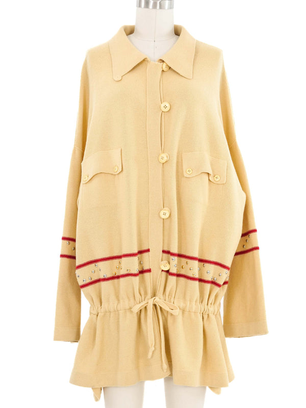 Sonia Rykiel Studded Cardigan Top arcadeshops.com