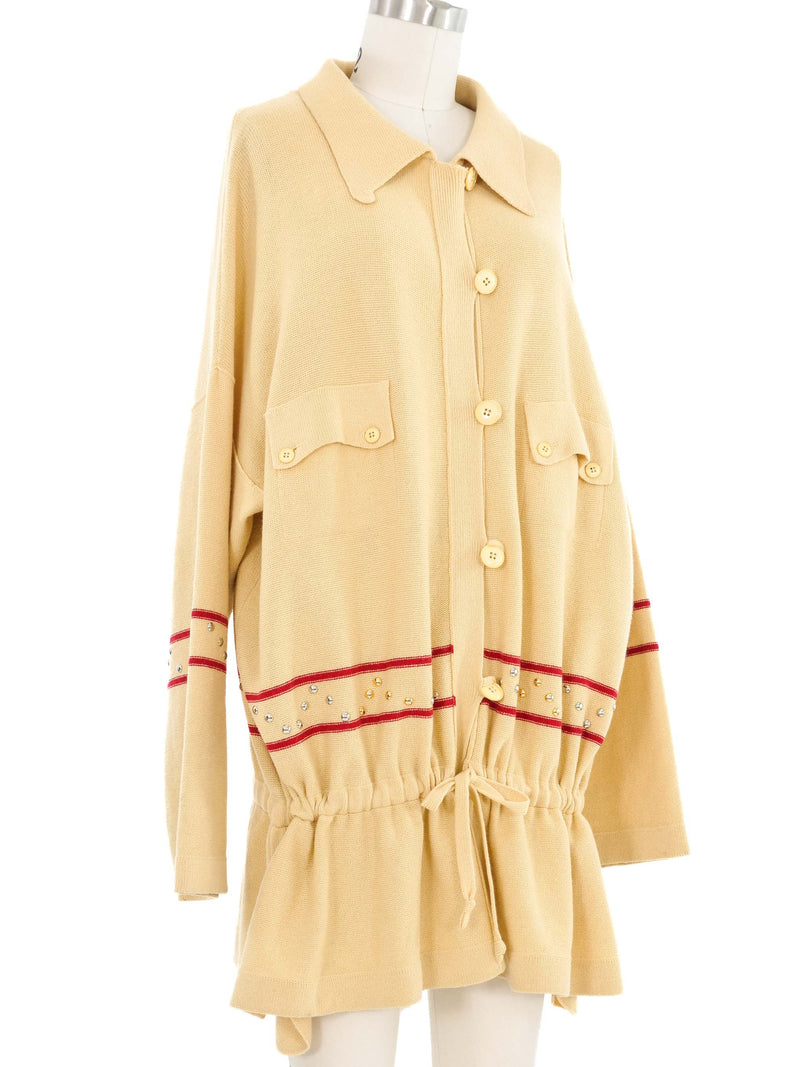 Sonia Rykiel Studded Cardigan Top arcadeshops.com