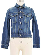 Junya Watanabe Comme des Garcons Denim Trucker Jacket Jacket arcadeshops.com