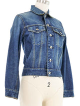 Junya Watanabe Comme des Garcons Denim Trucker Jacket Jacket arcadeshops.com