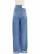 MM6 Baggy Fit Distressed Jeans Bottom arcadeshops.com