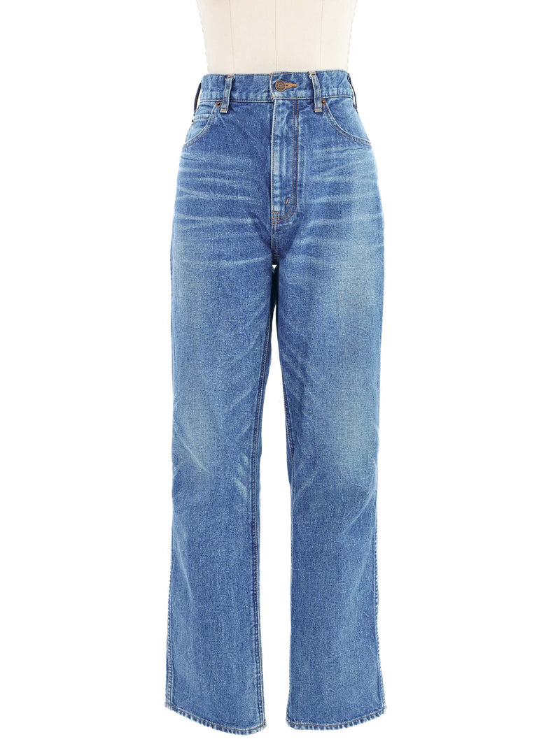 Celine Straight Leg Jeans Bottom arcadeshops.com