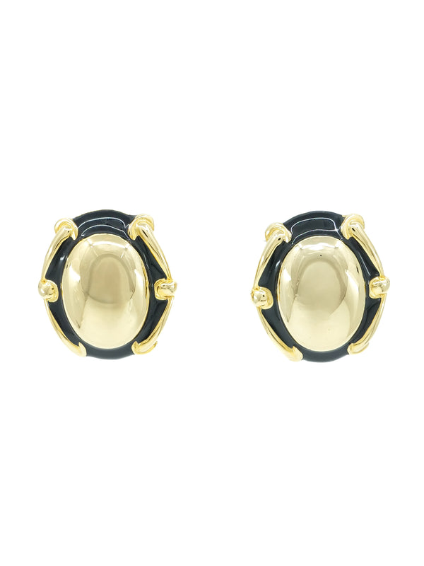 Givenchy Enamel Button Earrings Accessory arcadeshops.com