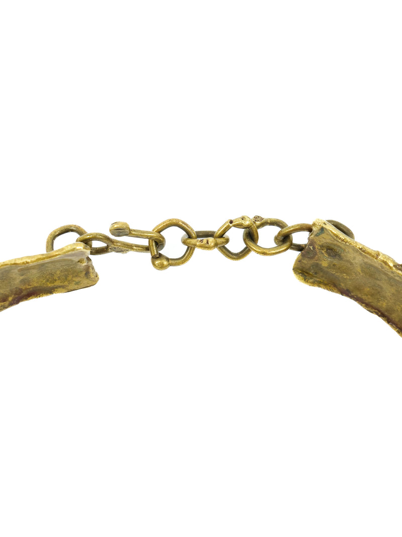 Pal Kepenyes Brass Fringe Collar Jewelry arcadeshops.com