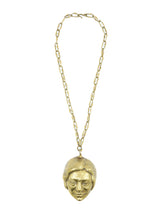 Pal Kepenyes Brass Figurehead Necklace Jewelry arcadeshops.com