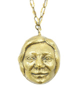 Pal Kepenyes Brass Figurehead Necklace Jewelry arcadeshops.com