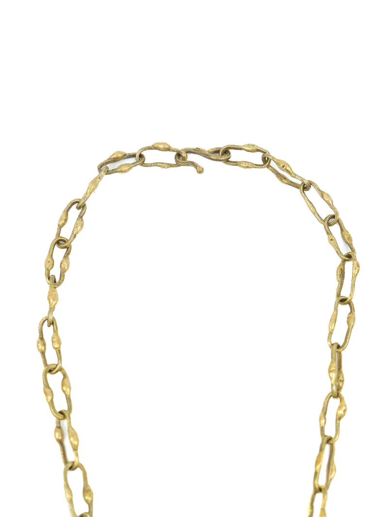 Pal Kepenyes Brass Figurehead Necklace Jewelry arcadeshops.com