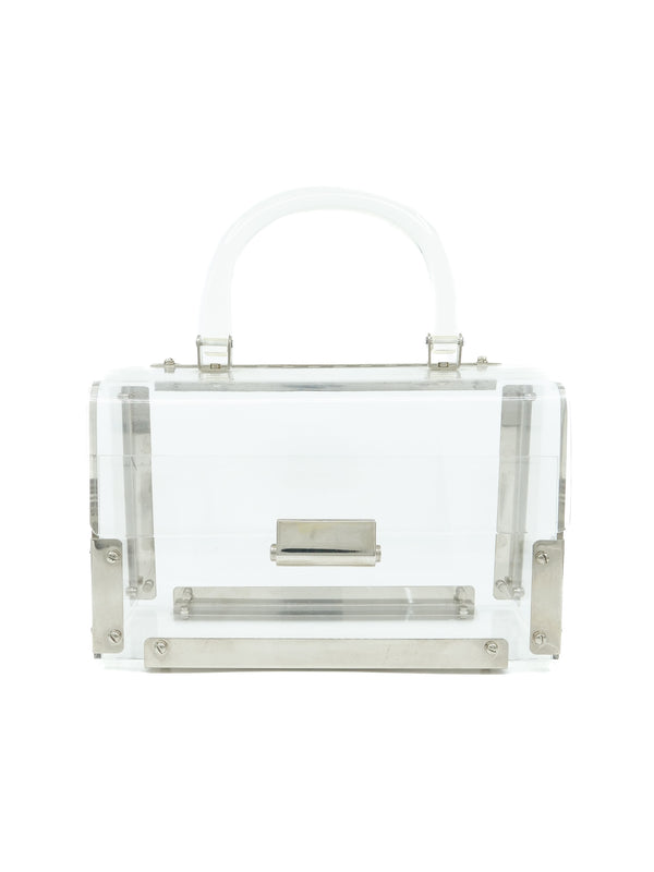Lucite Top Handle Bag Accessory arcadeshops.com