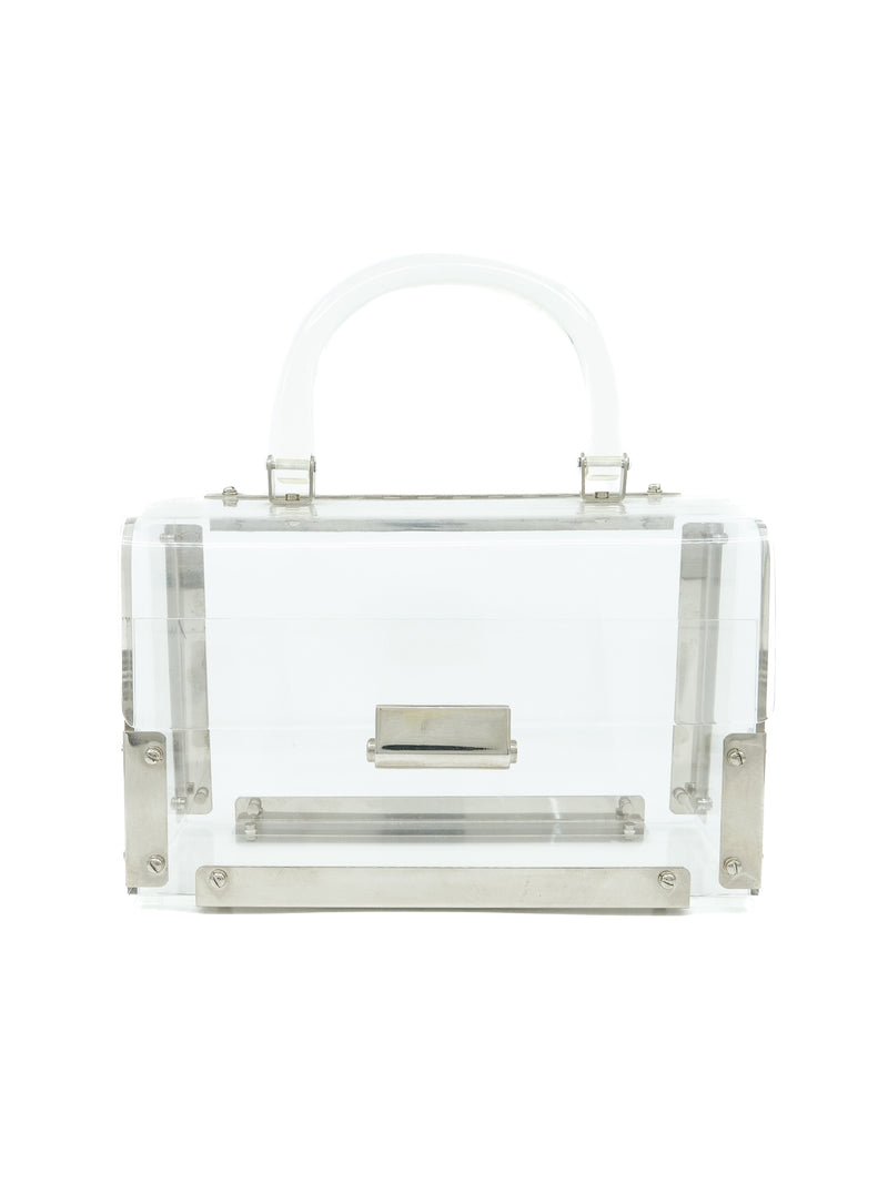 Lucite Top Handle Bag Accessory arcadeshops.com