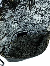 1980s Koos Van Den Akker Mixed Leather Oversized Clutch Accessory arcadeshops.com