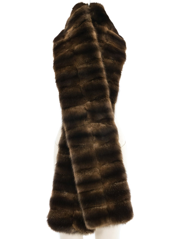 Sable Fur Scarf