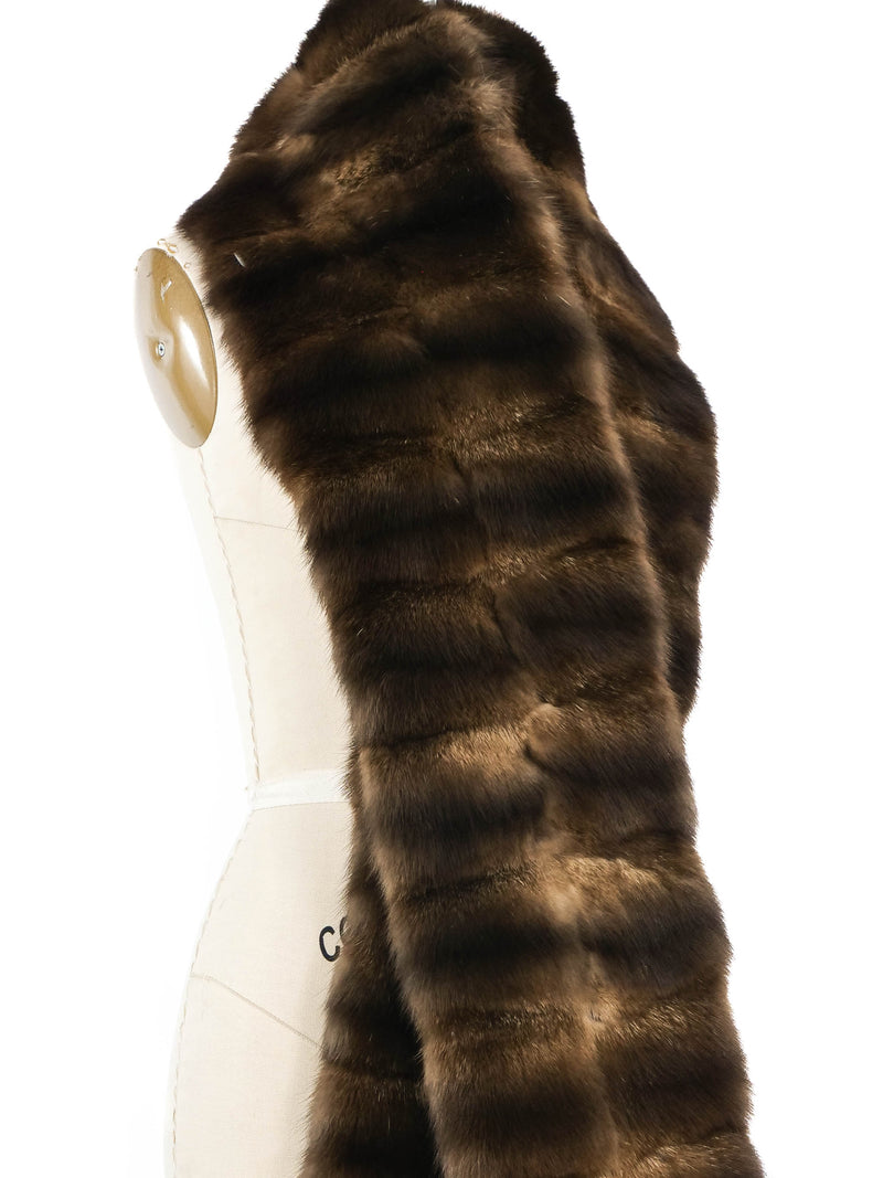 Sable Fur Scarf
