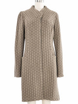 2011 Yeohlee Taupe Textured Knit jacket