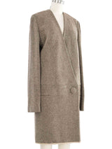 2002 Yeohlee Oversized Herringbone Coat Outerwear arcadeshops.com