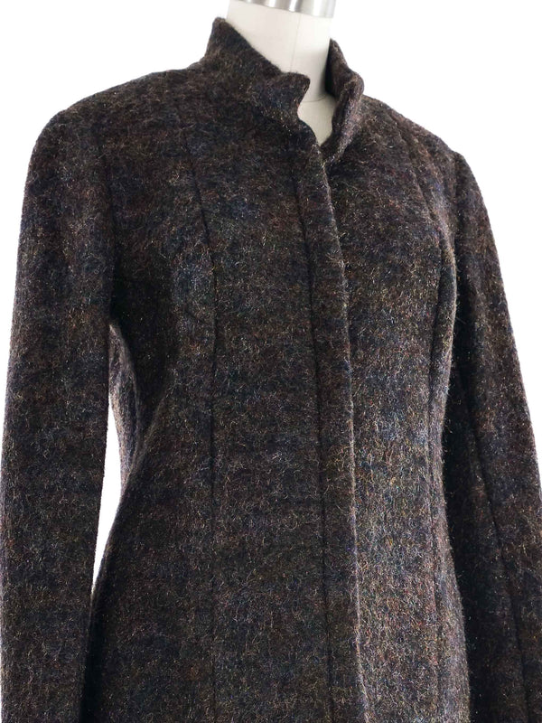 2000 Yeohlee Metallic Felted Wool Jacket
