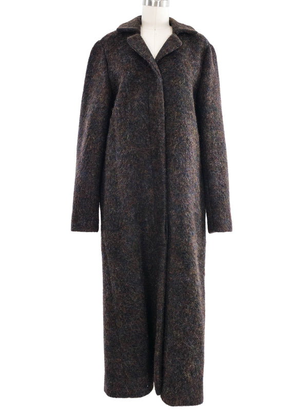 2000 Yeohlee Metallic Felted Wool Coat