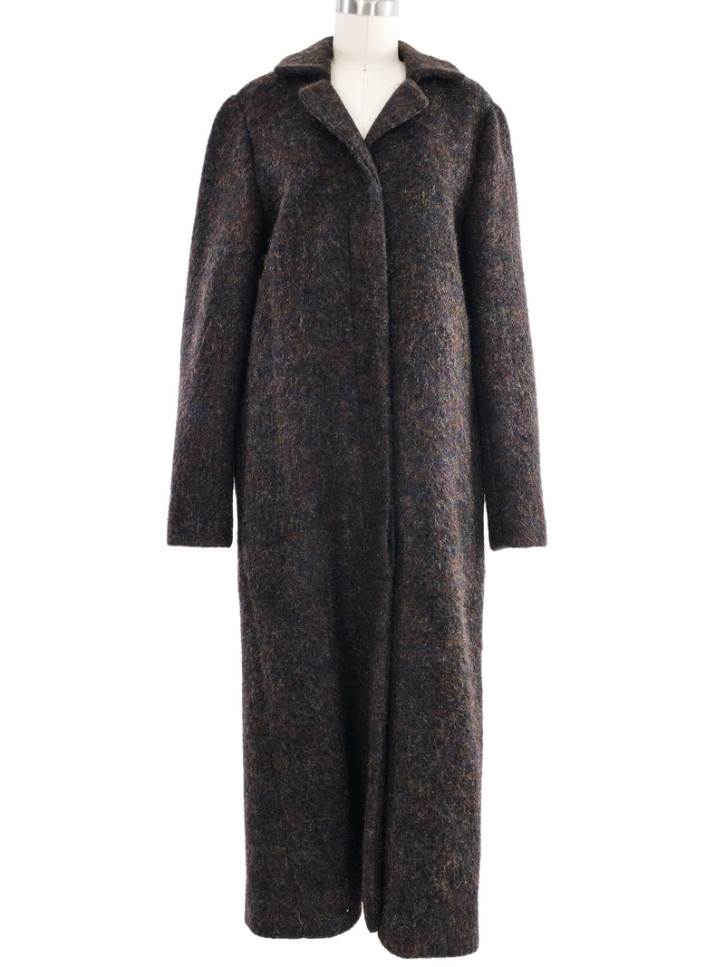 2000 Yeohlee Metallic Felted Wool Coat