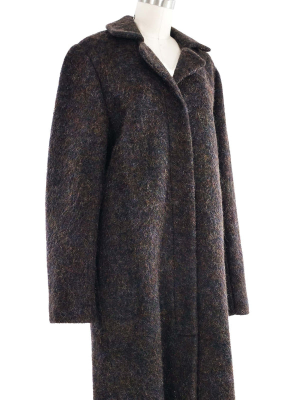 2000 Yeohlee Metallic Felted Wool Coat