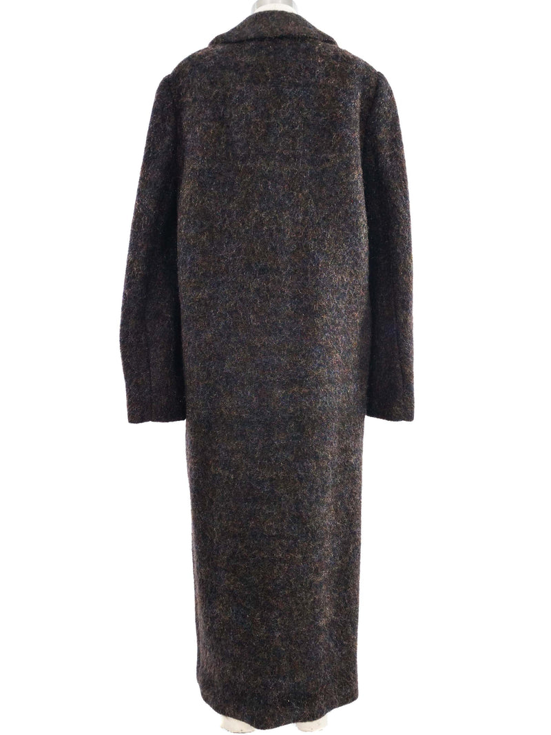 2000 Yeohlee Metallic Felted Wool Coat