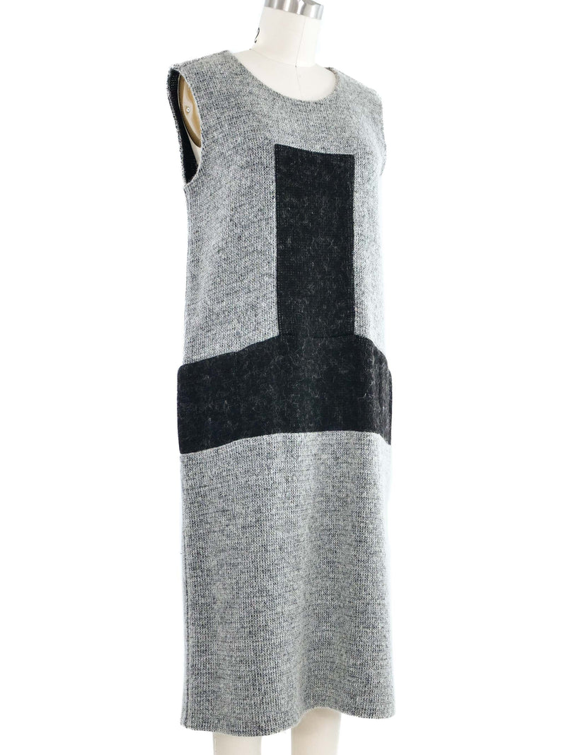 1999 Yeohlee Colorblock Knit Tank Dress Dress arcadeshops.com