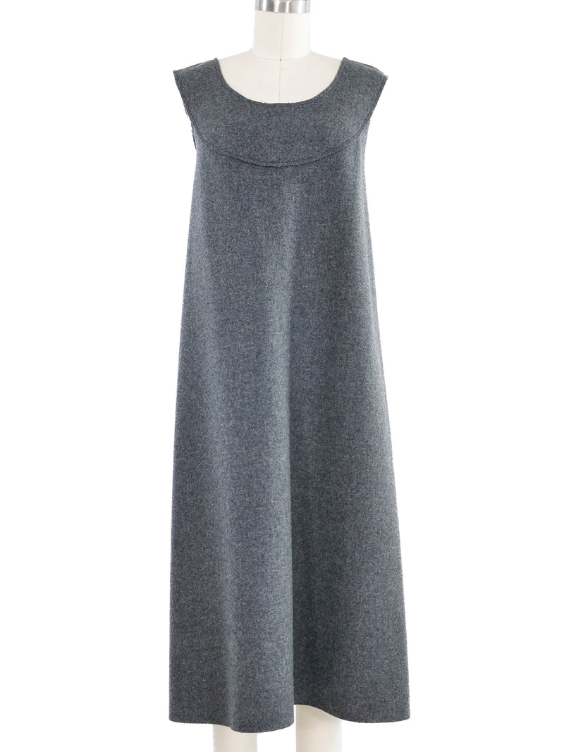 2007 Gray Wool Felt Jumper Dress arcadeshops.com