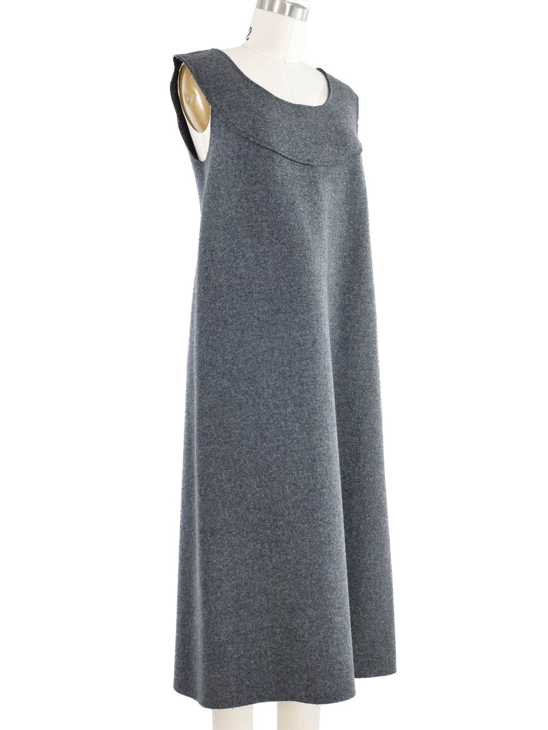 2007 Gray Wool Felt Jumper Dress arcadeshops.com