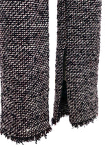 Chanel Tweed and Leather Trousers
