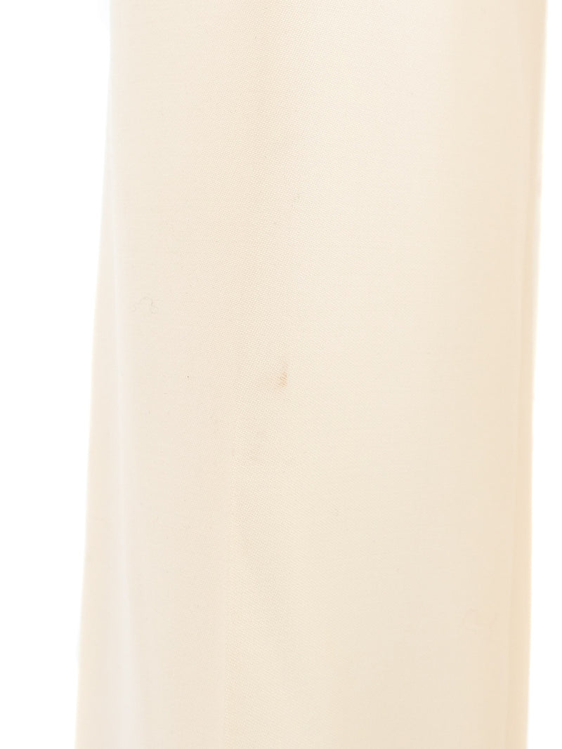 2008 Christian Dior Ivory Suspender Trousers