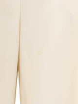 2008 Christian Dior Ivory Suspender Trousers