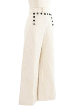 2021 Christian Dior Striped Sailor Pants