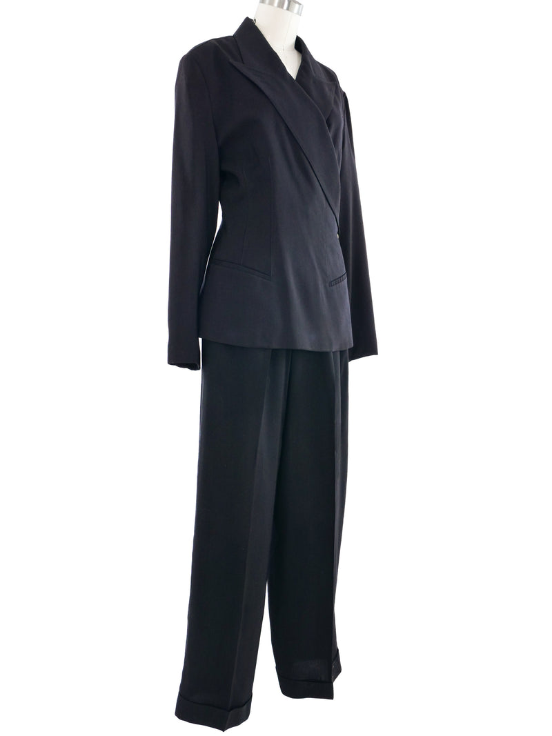Plein Sud Wrap Front Pant Suit