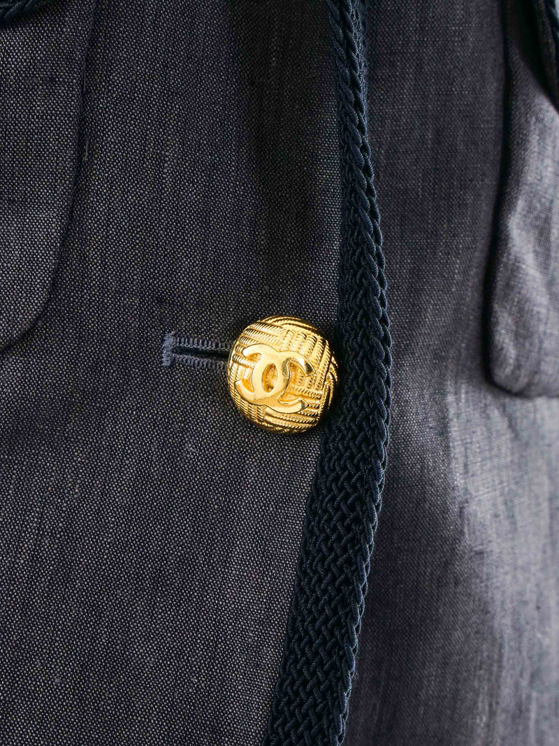 Chanel Braided Trim Skirt Suit