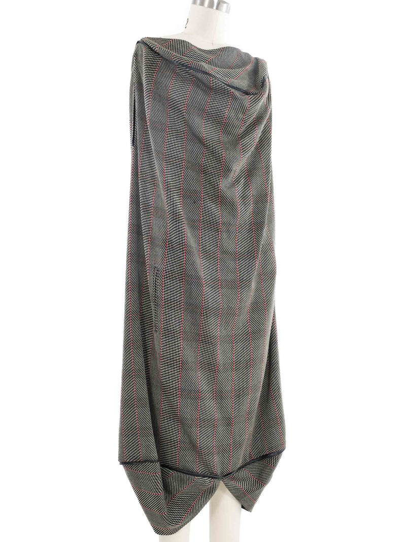 2011 Yeohlee Check Bateau Pointed Hem Dress Dress arcadeshops.com