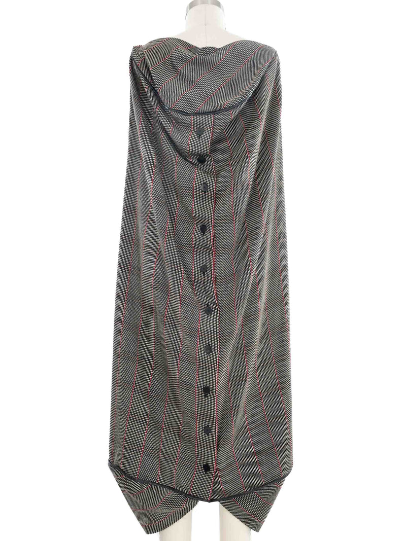 2011 Yeohlee Check Bateau Pointed Hem Dress Dress arcadeshops.com