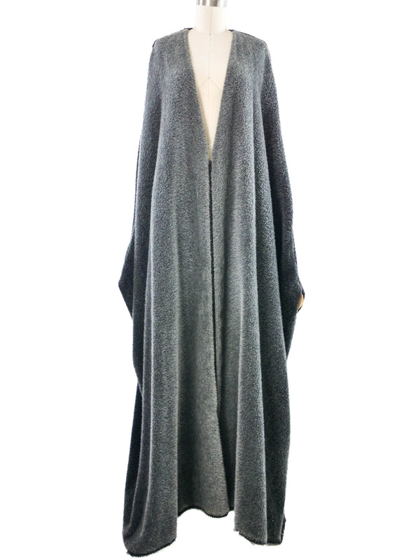 1998 Yeohlee Charcoal Ombre Caftan Gown