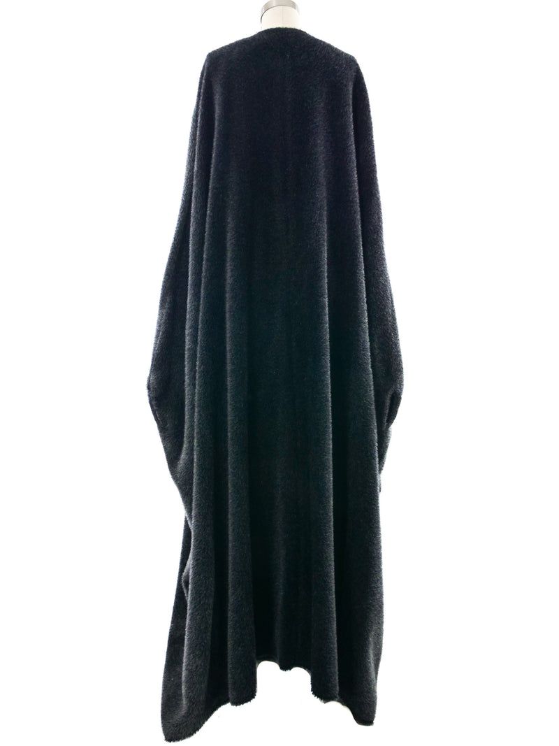 1998 Yeohlee Charcoal Ombre Caftan Gown